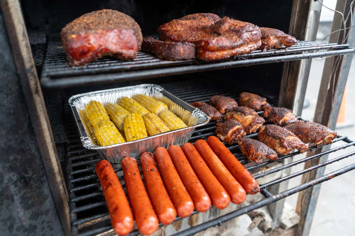 BBQing