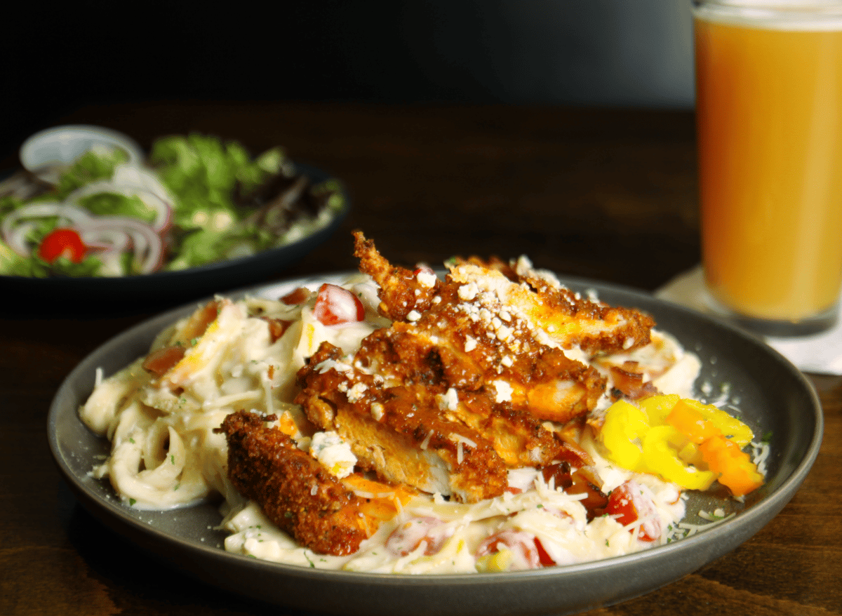 Angry Chicken Alfredo