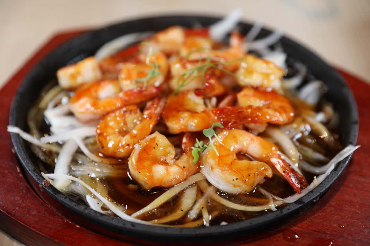 shrimp teriyaki