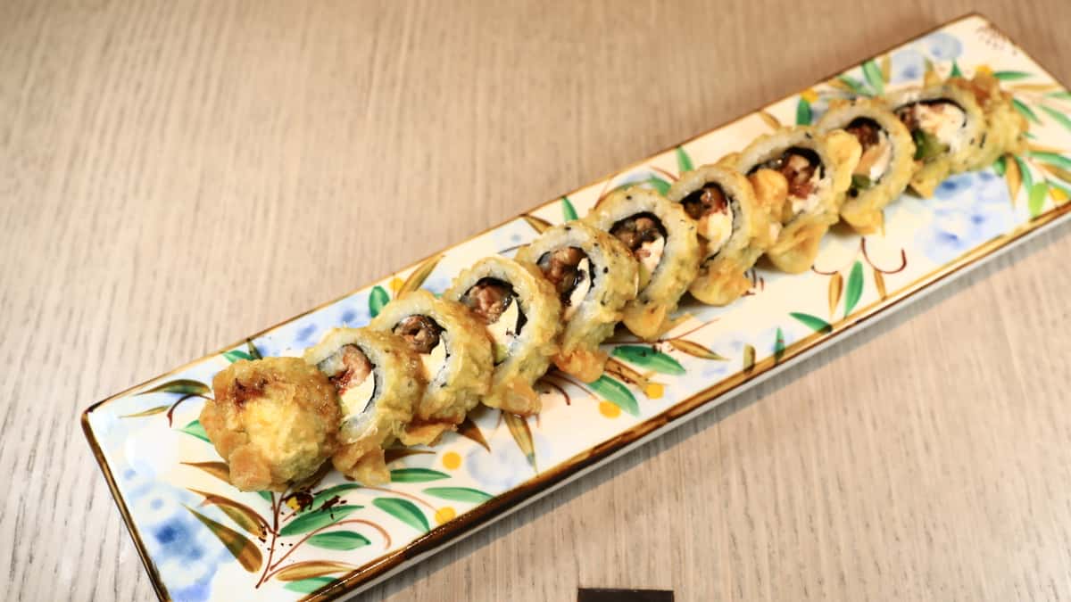 eel tempura
