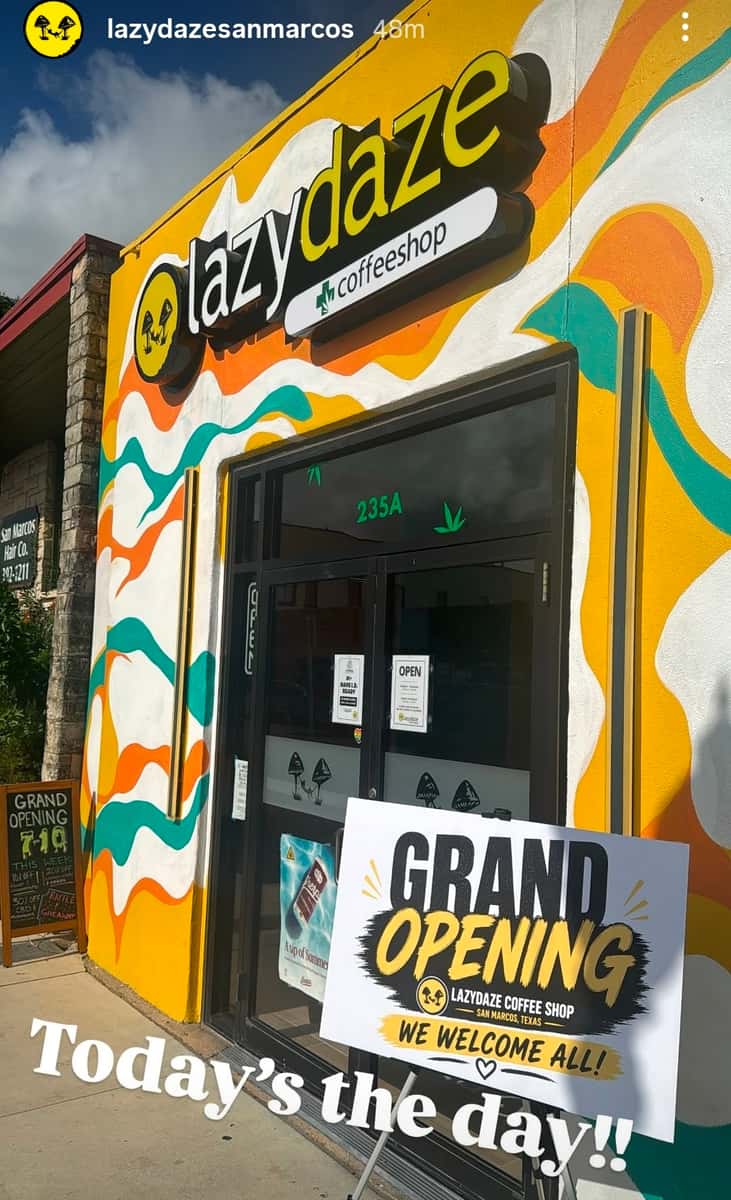 Lazydaze Coffeeshop San Marcos, Texas