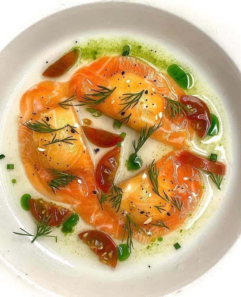 Salmon Ravioli