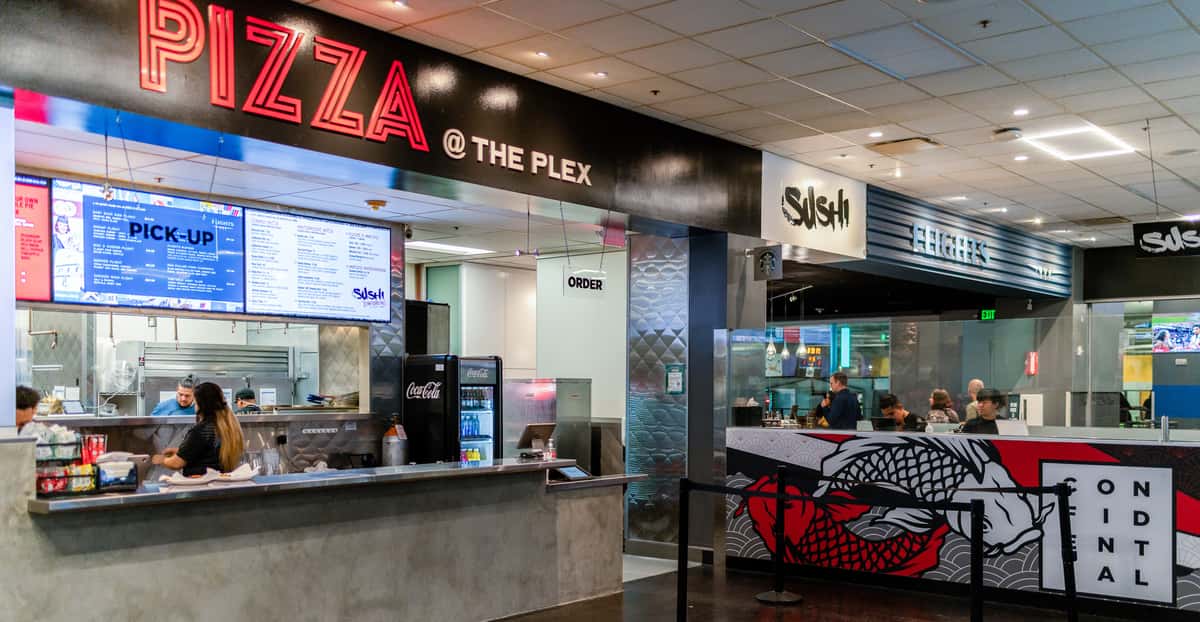 Pizza, Sushi, and Flights @ The Plex