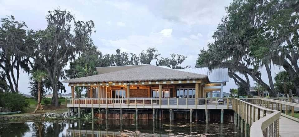 back tiki hut