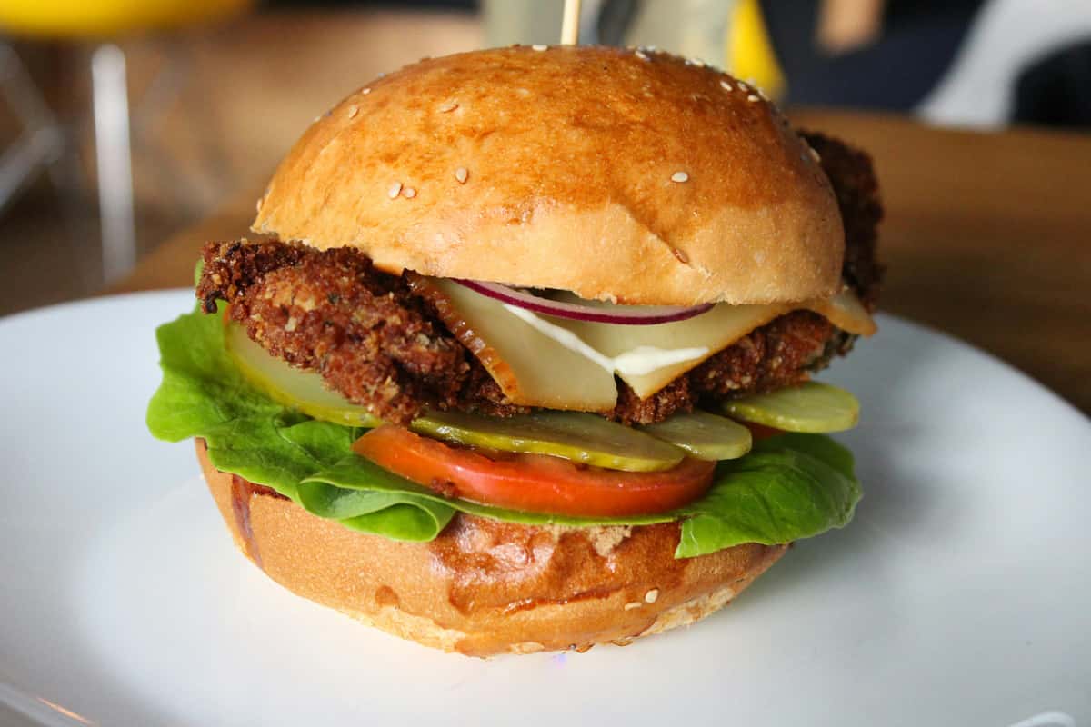 vegan chicken Sandwich