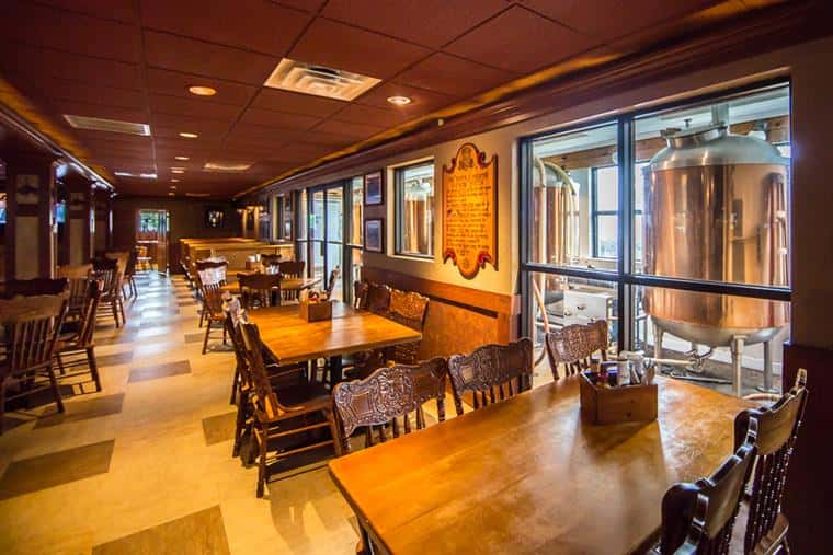 inside view of dining area