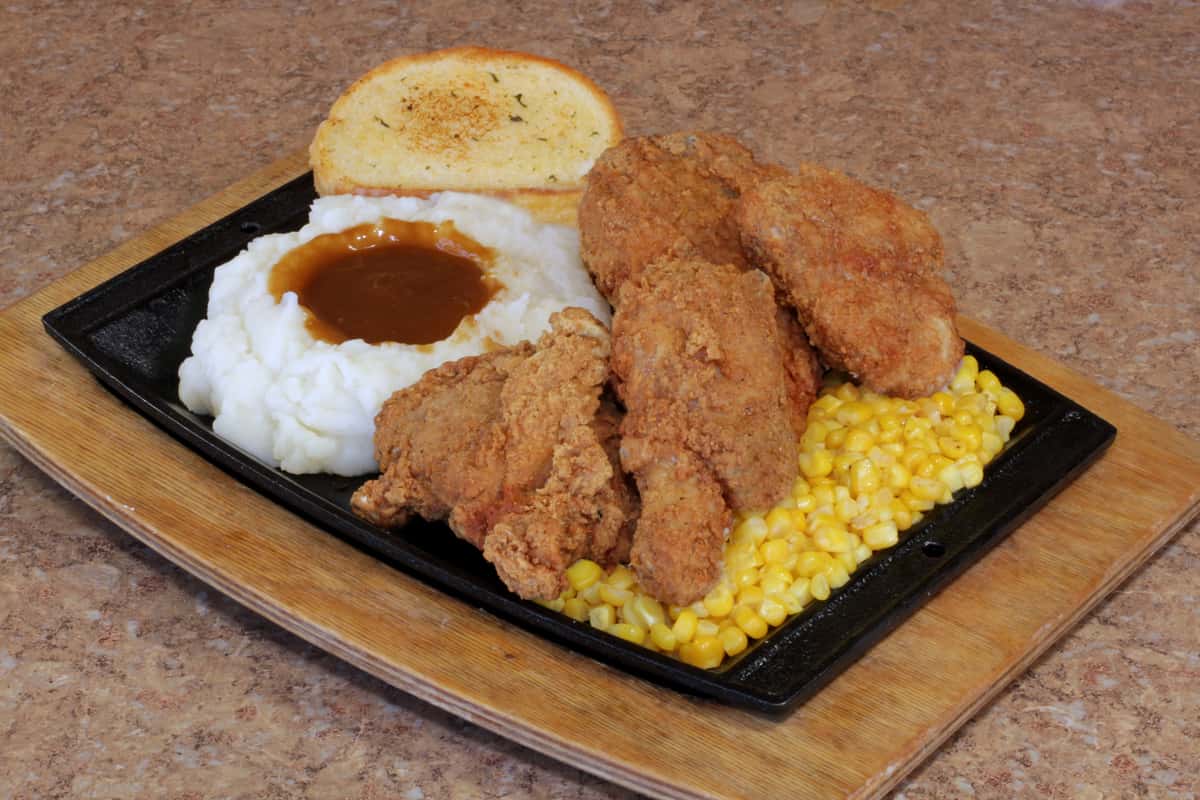 Fried chicken and sides
