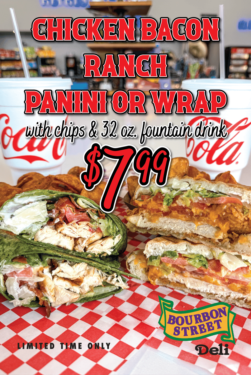 Chicken Bacon Ranch Combo Special