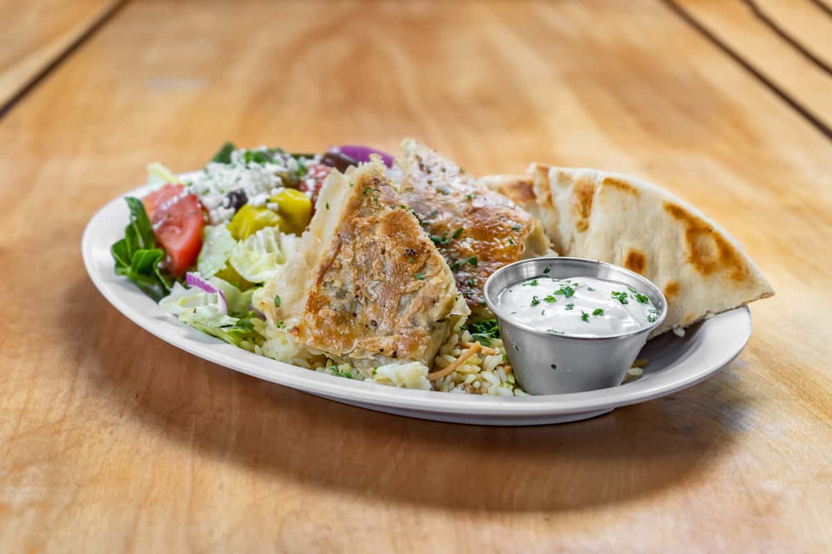 Spanikopita Pita Platter