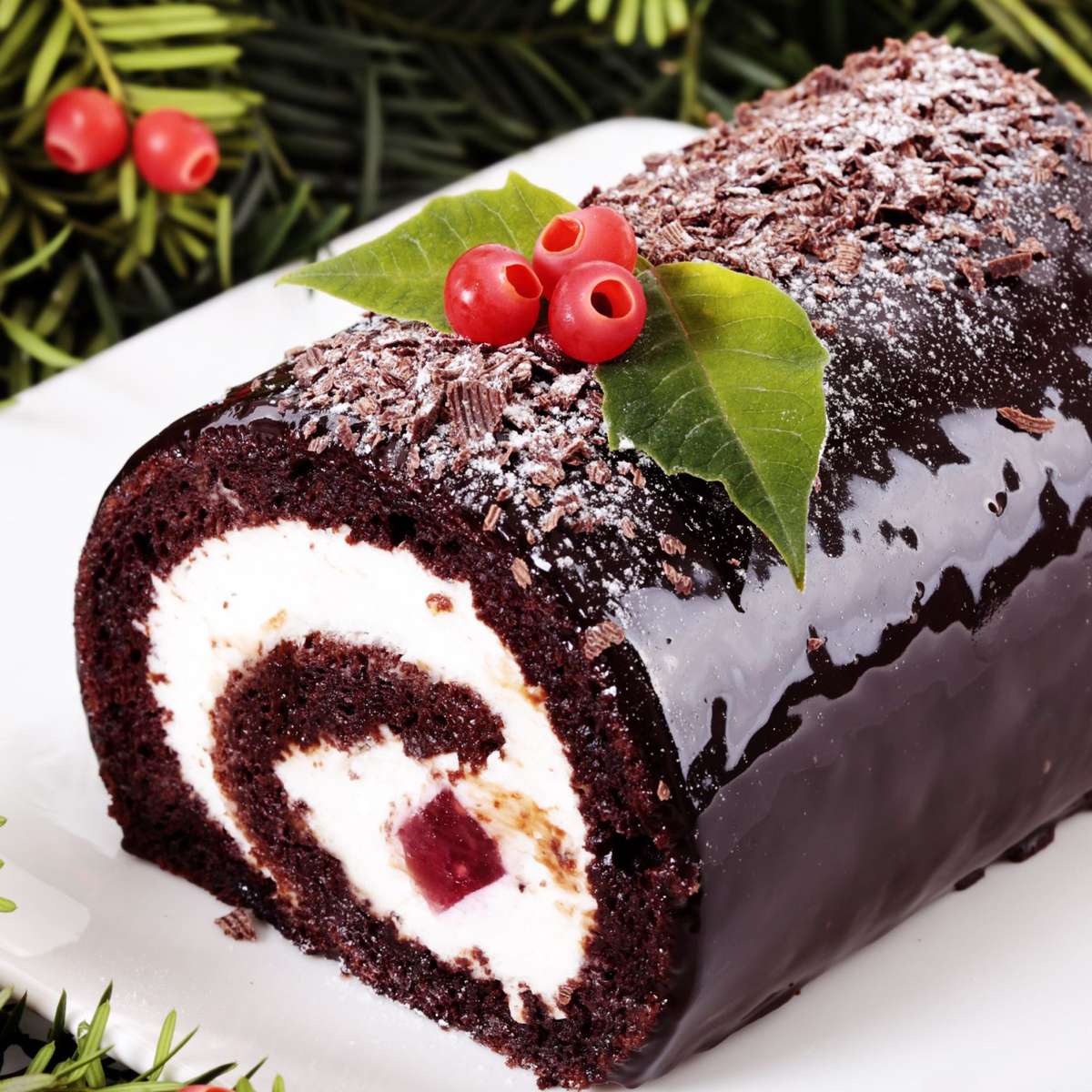Chocolate cake for Christmas Party