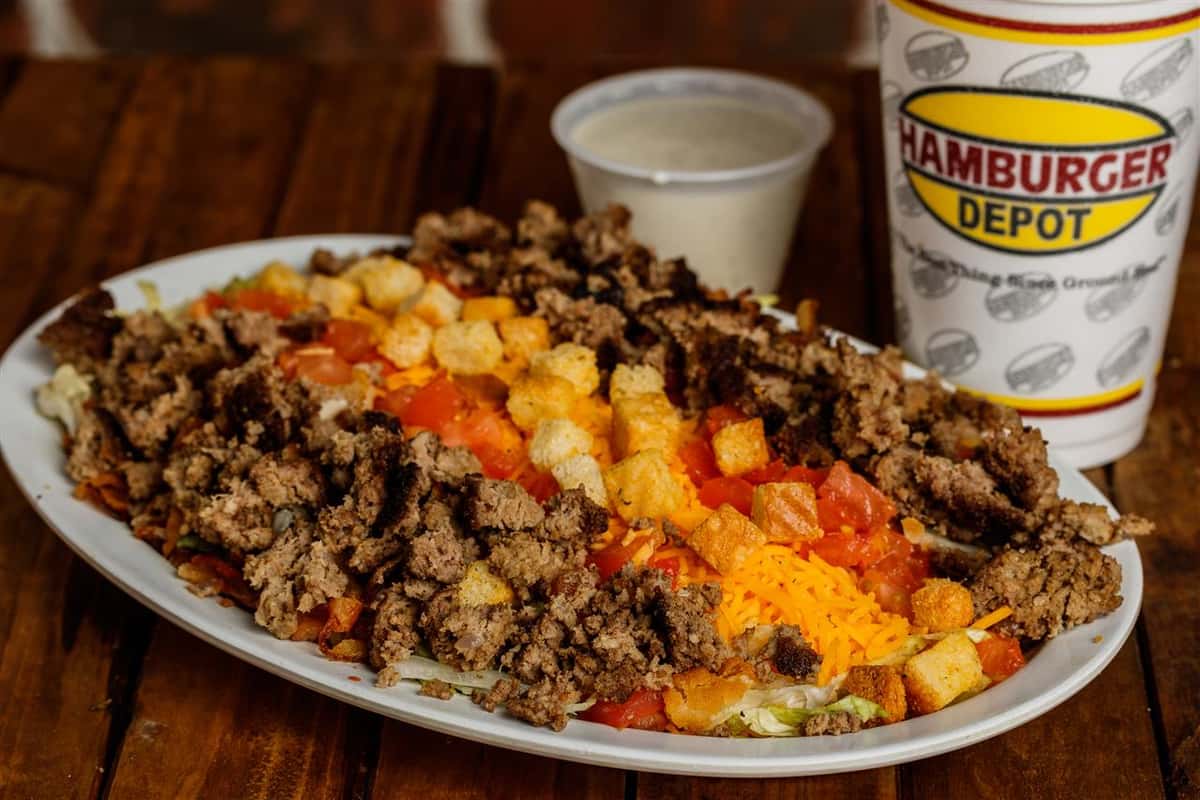 HAMBURGER SALAD