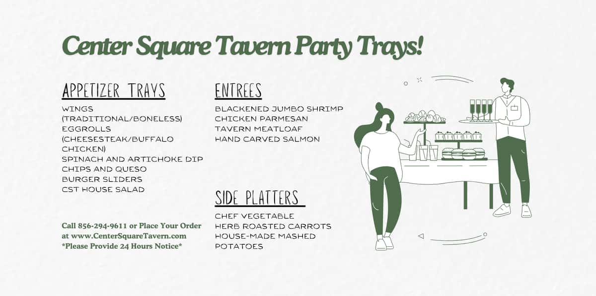 cst party tray menu