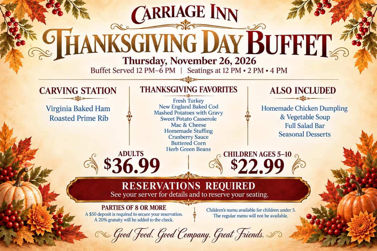 thanks giving buffet