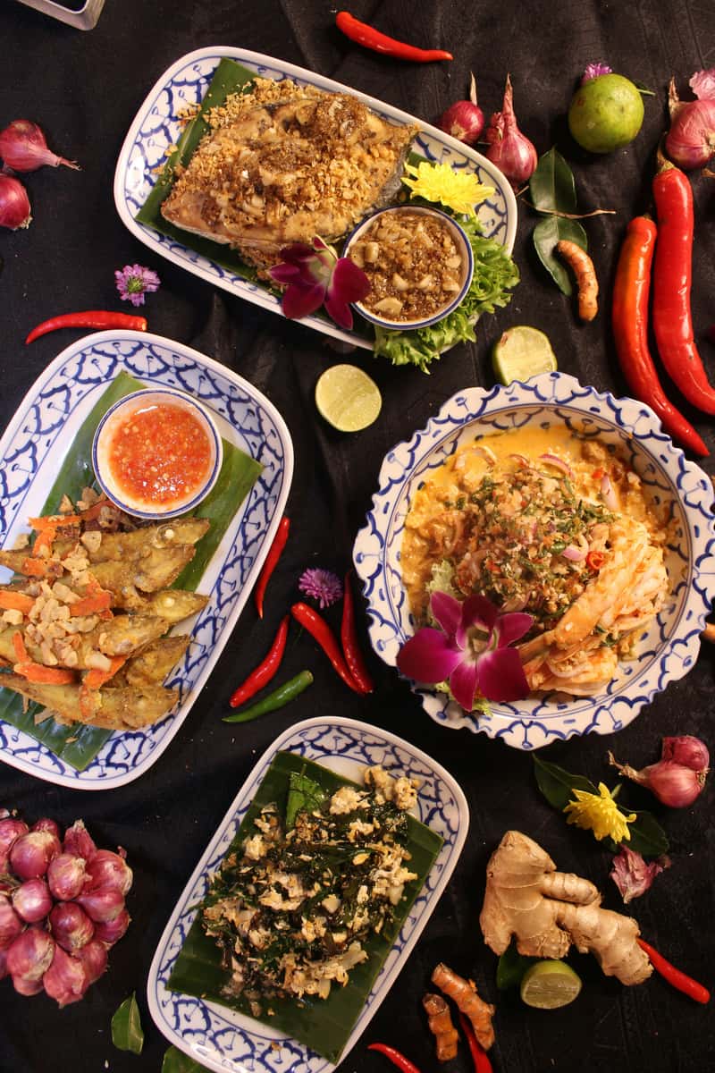 Thai Food Spread