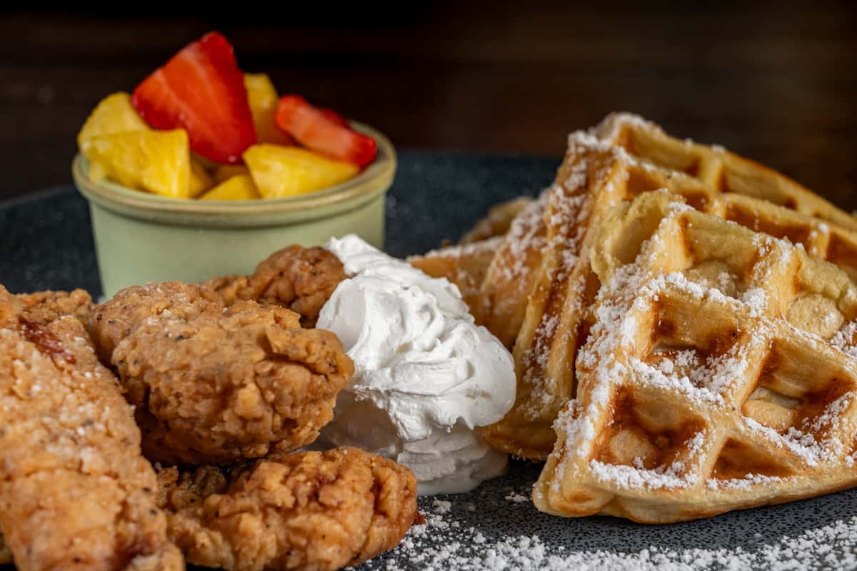 Chicken ANd Waffles