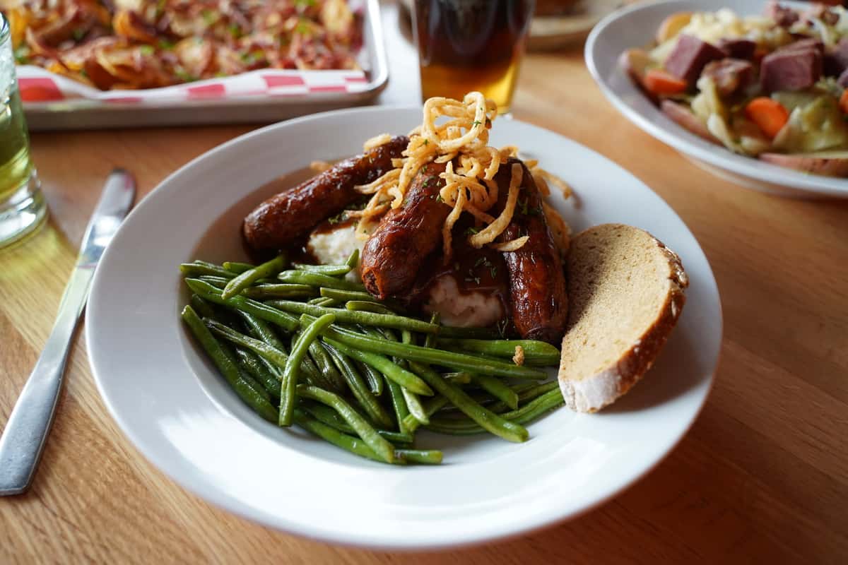 Bangers Mash Abby's Irish Pub Pub in Colorado Springs, CO