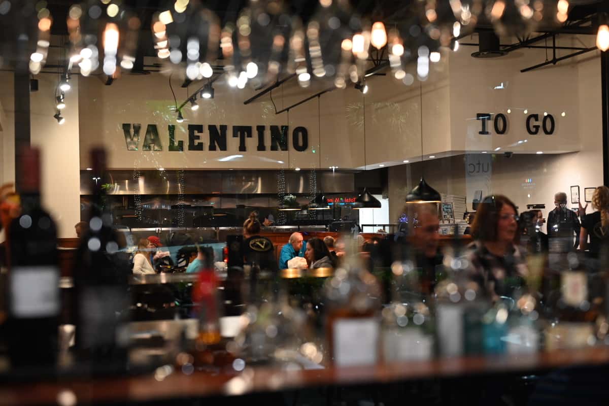 interior of bar