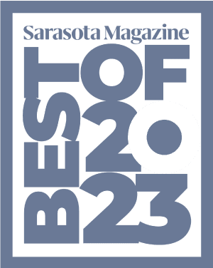 Sarasota Magazine Best of 2023 award