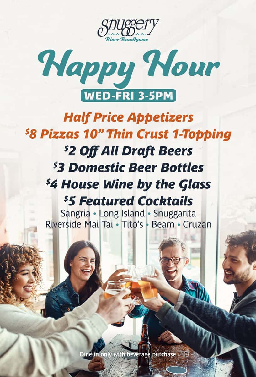 Snuggery Fall Happy Hour Menu