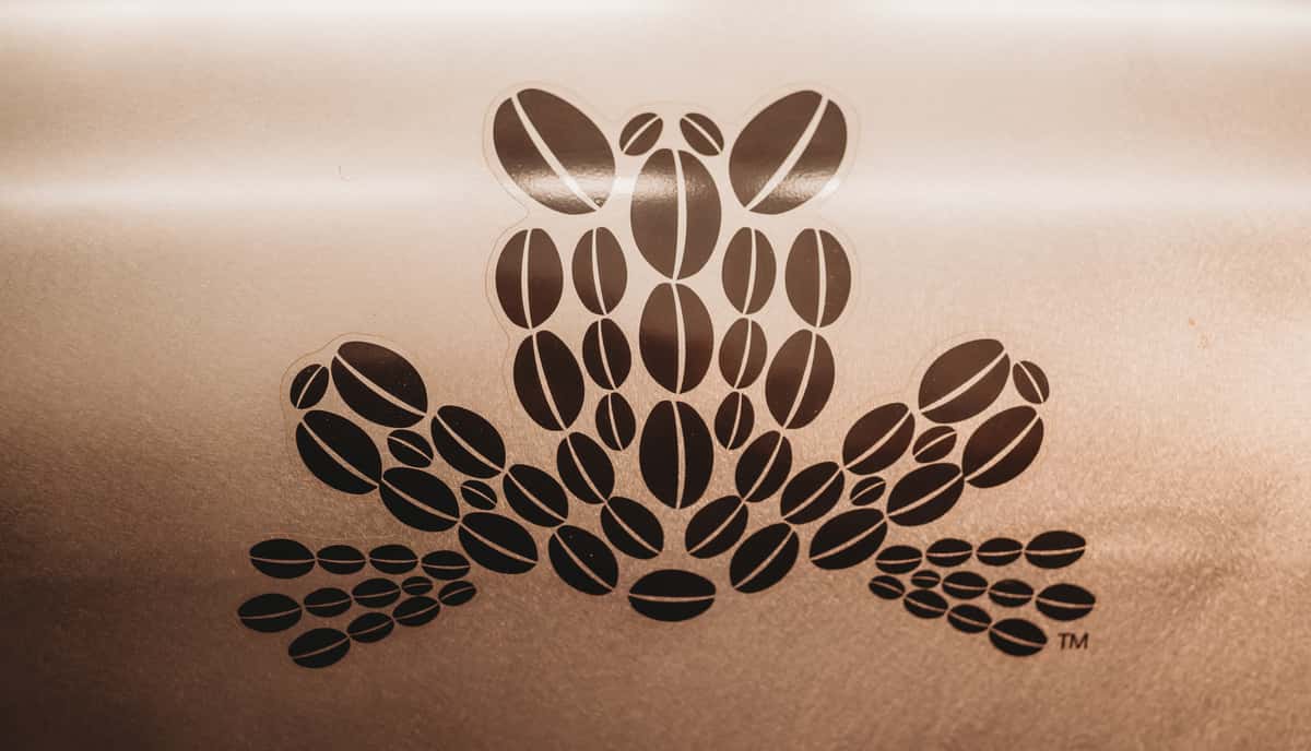 Leap Coffee frog logo