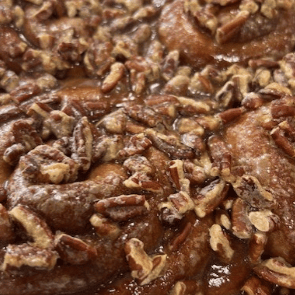 Sticky Cinna Rolls with Pecans - Cuba Bakery & Deli
