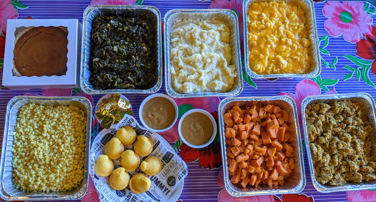 Photo of holiday catering package
