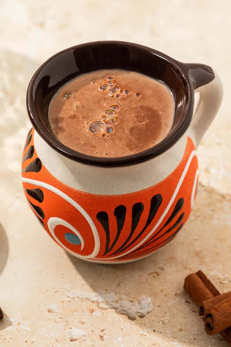 el famous burrito champurrado