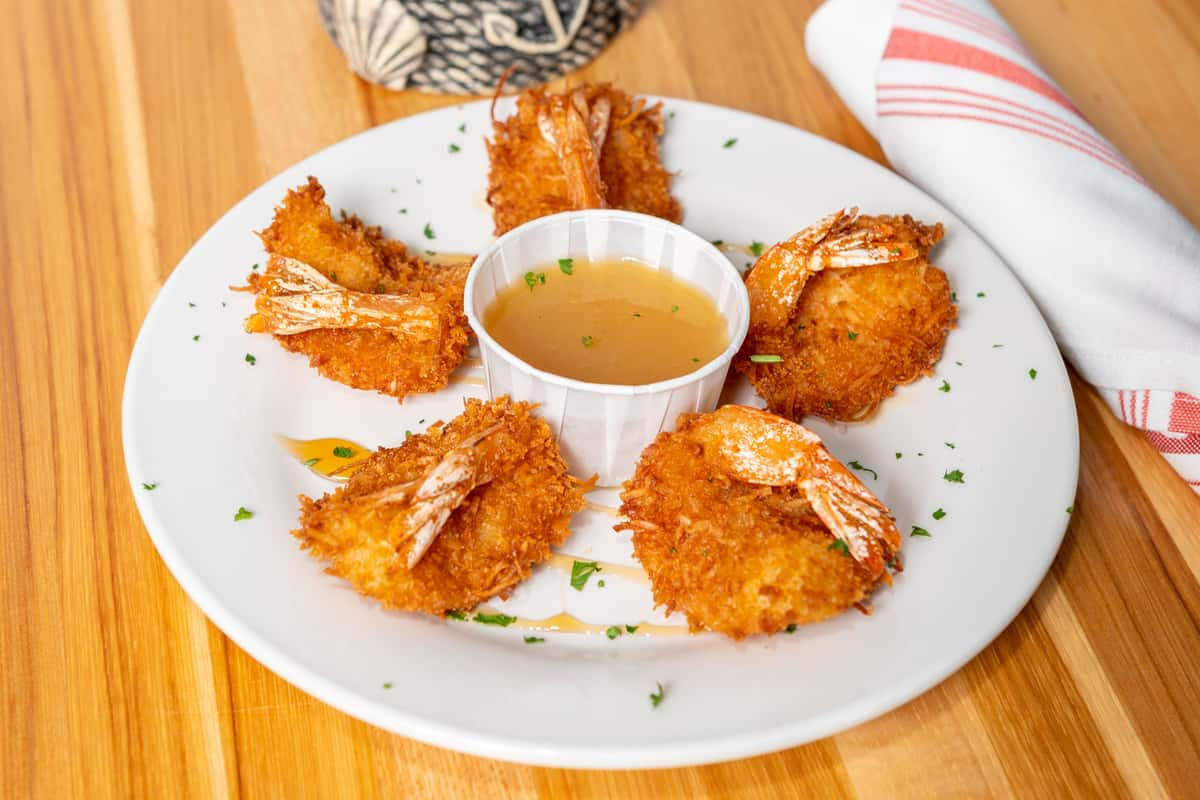 Coconut Shrimp - Dinner at the Zoo