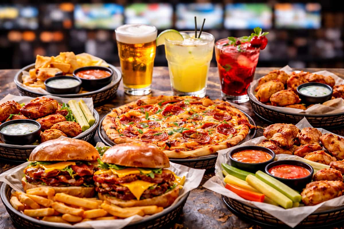 The Ultimate Game-Day Food Playbook: What to Eat at a Sports Bar in Huntington Beach