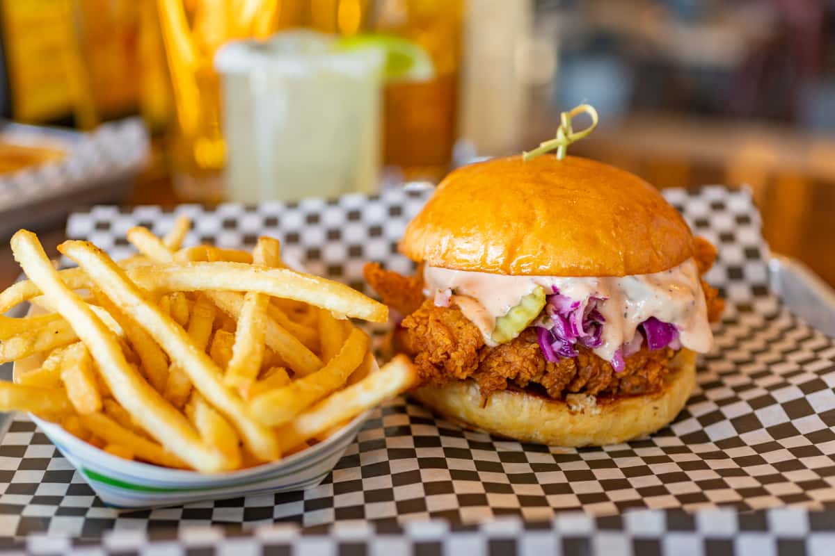 The Chicken Tender Sandwich