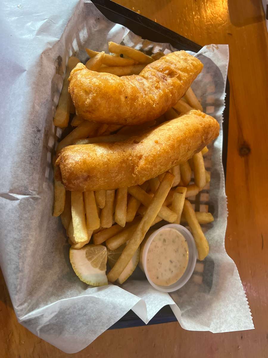 mini fish and chips – almost makes perfect