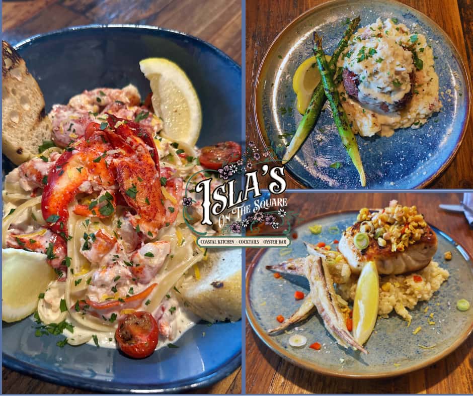 Photo of entrees