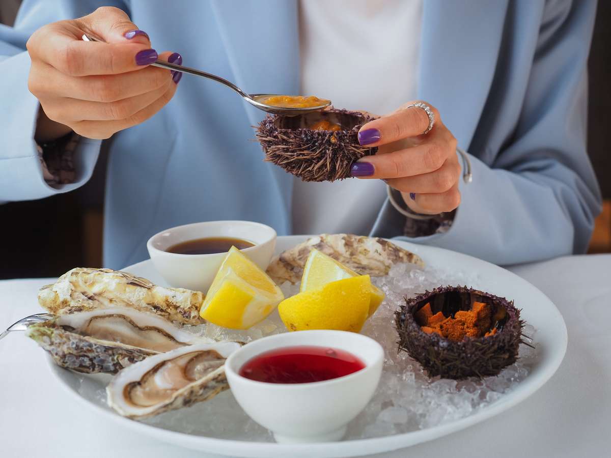 fancy exotic food
