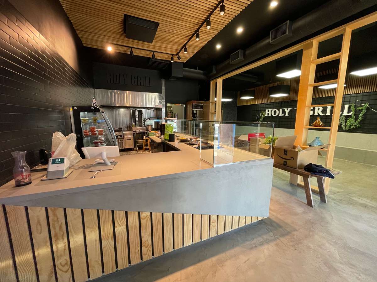 Beautiful restaurant interior