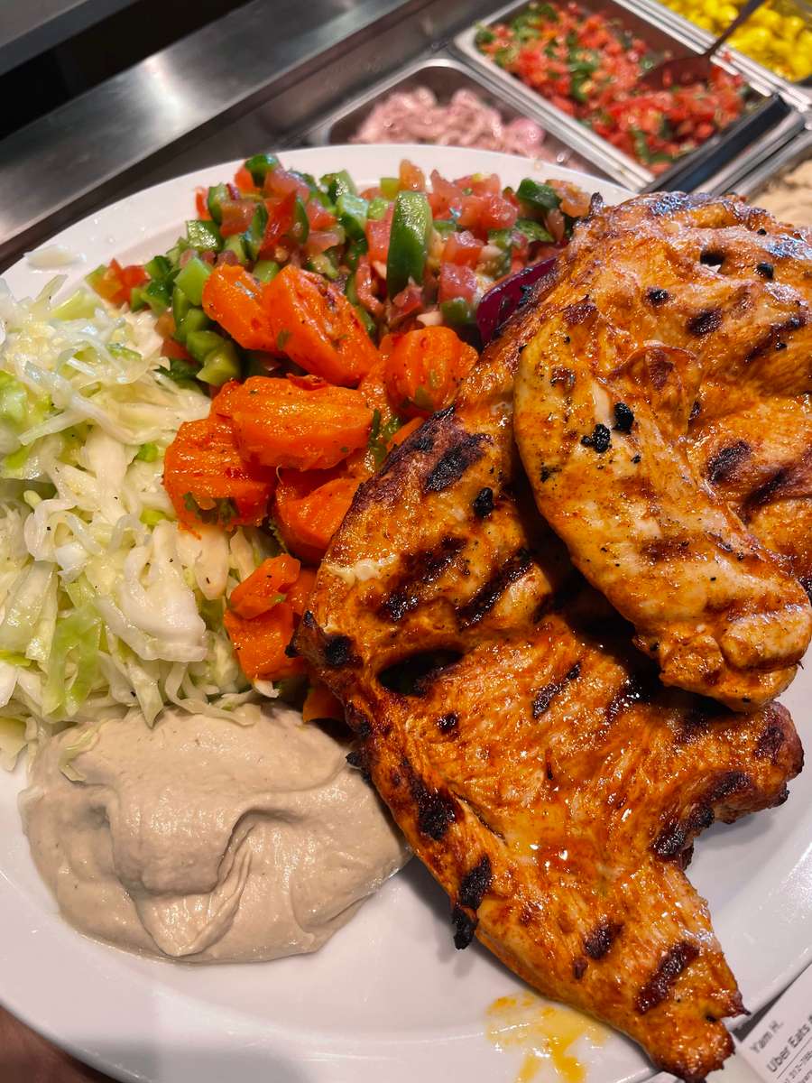 Chicken breast plate