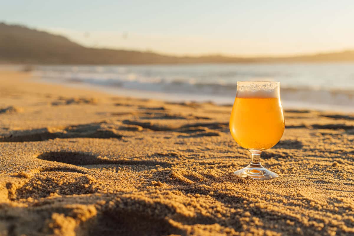Beach and beer