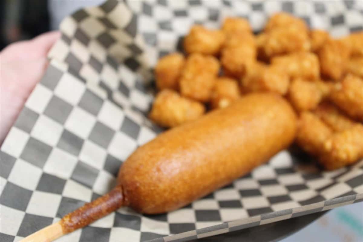 Plant Based Corn Dog (vegan Pogo)