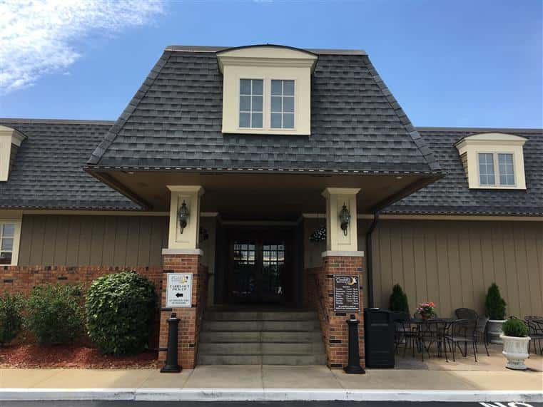 front entrance of castelli's