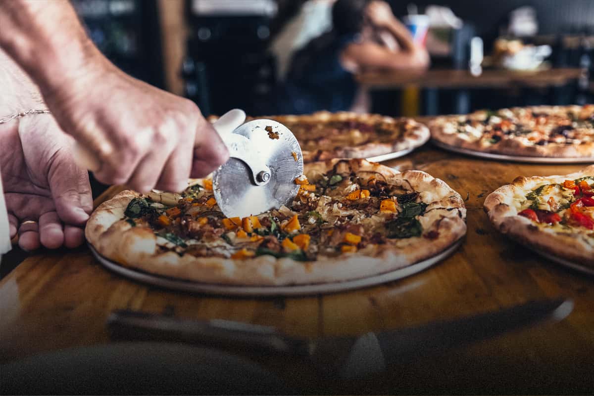 Hand-Tossed, All Natural Pizza