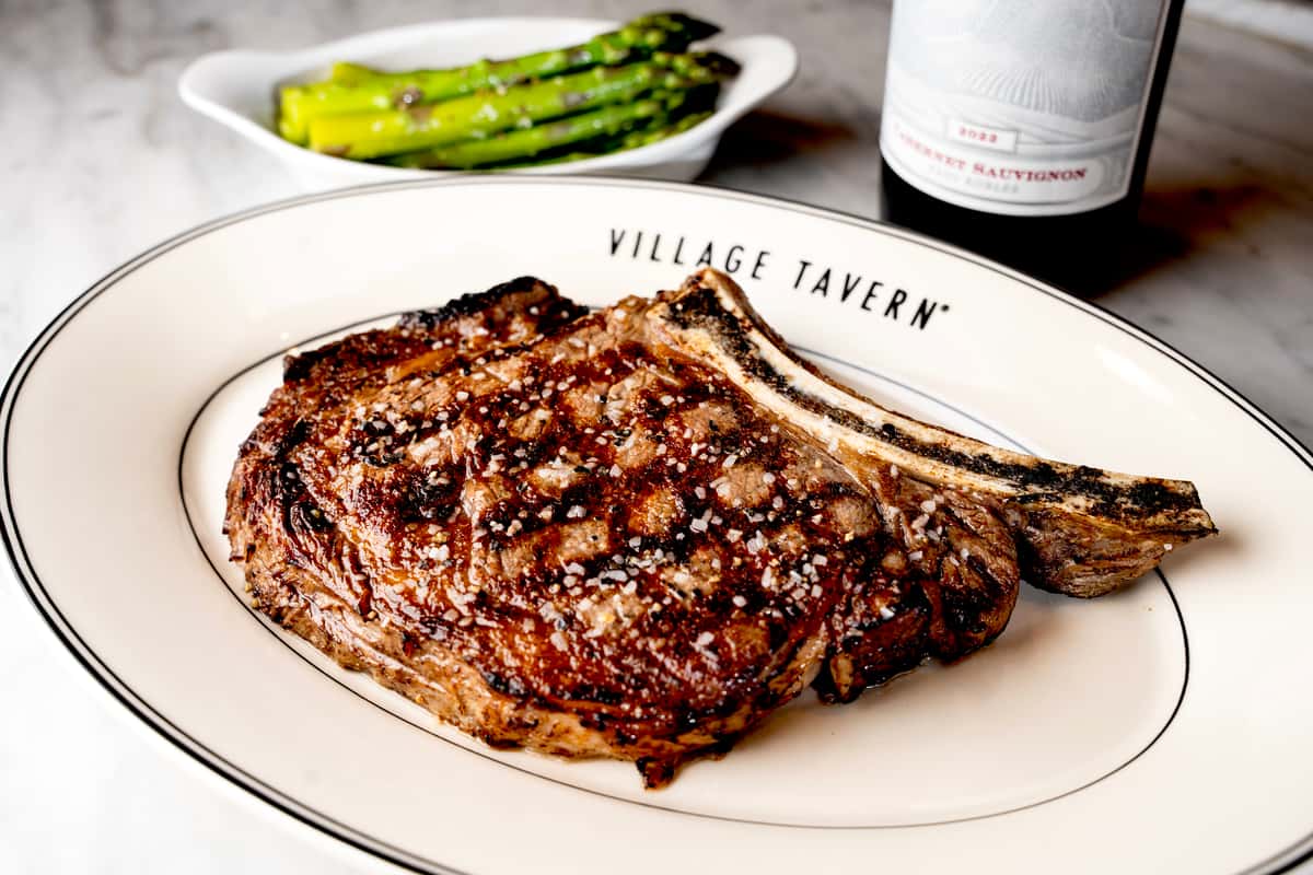 Prime Bone-In Cowboy Rib Eye - Dinner - Village Tavern