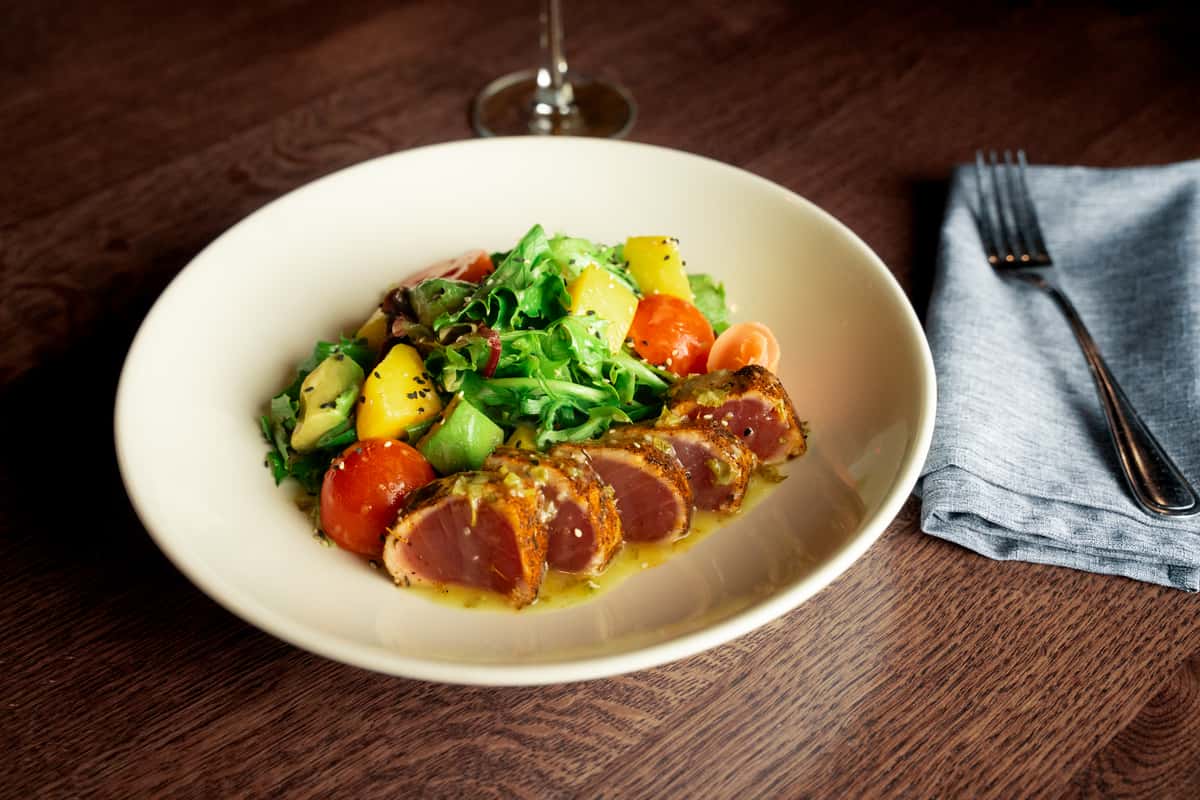 Ahi Tuna Entrée Salad Village Tavern