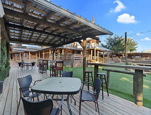 SALOON FRONT DECK FACING CHAPEL
