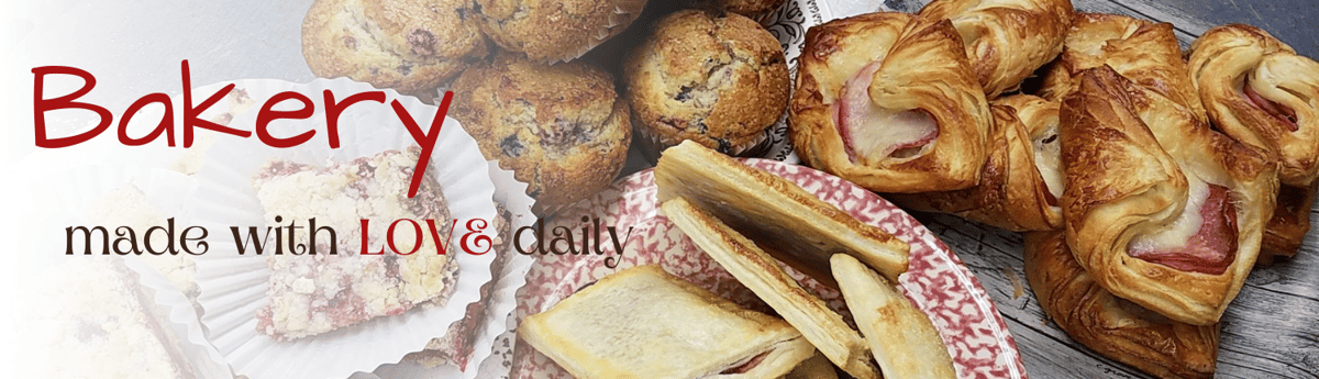 fresh baked goods daily