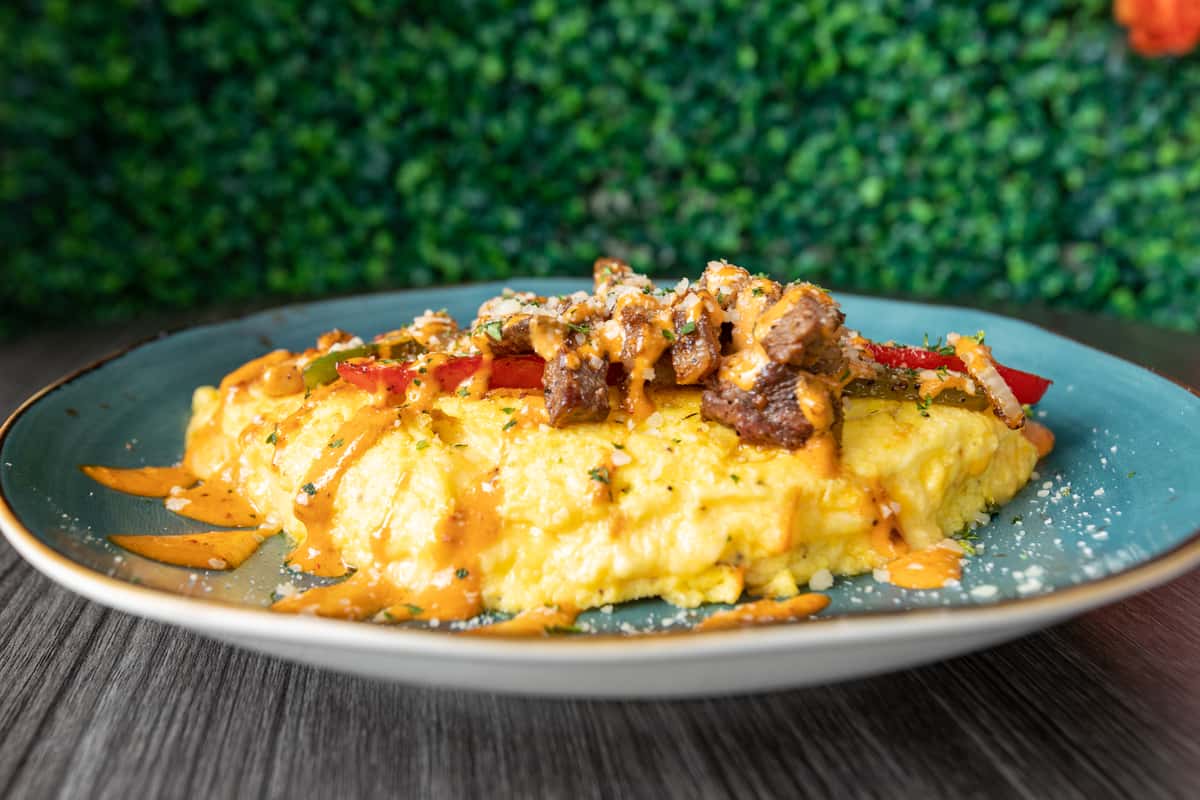 cheese baked omelet