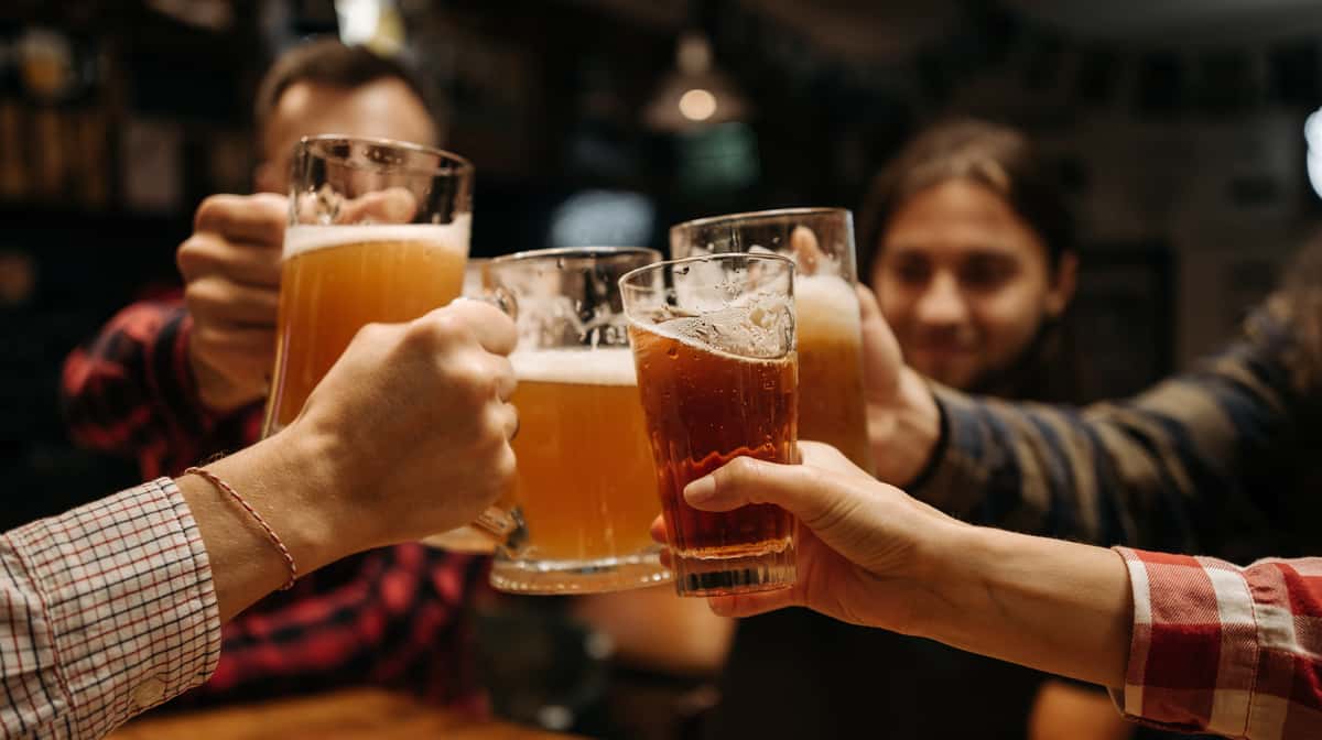 Cheering drinks