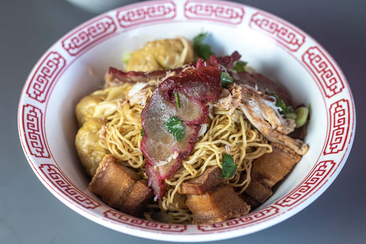 Ba Mee Haeng Tuk Tuk - Menu - Tuk Tuk Thai Los Angeles