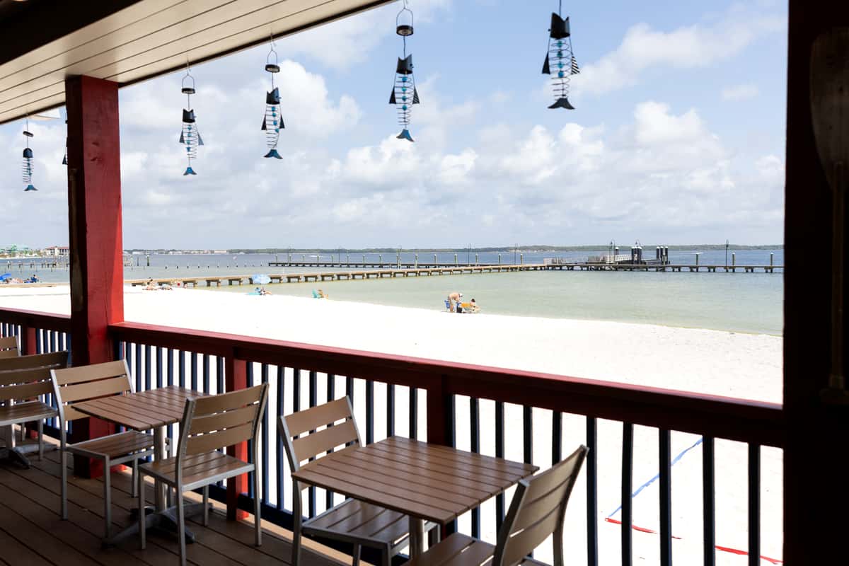 wharf with a view