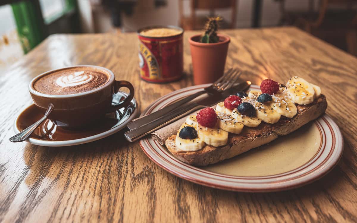 Breakfast table
