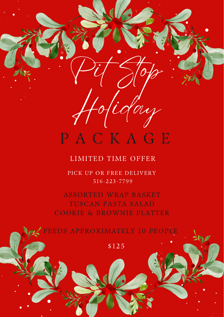 Share the joy of this Holiday Season by catering from The Pit Stop 