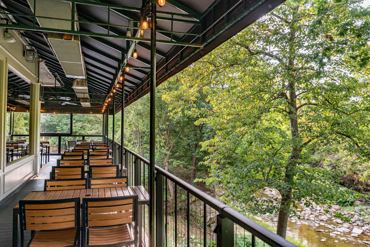 River view from patio